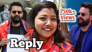 Balen shah reply Sunita dangol in tv interview  Balen shah vs sunita Dangol [upl. by Rowen]