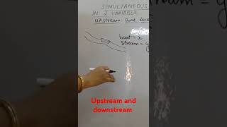 Upstream and downstream sums maths shorts ytshorts [upl. by Juta]