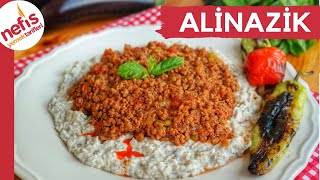 250G KIYMADAN ÖYLE BİR ALİNAZİK YAPTIK Kİ 👏💯 KIYMALI ALİNAZİK KEBABI [upl. by Mancino]