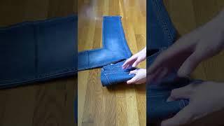 Youve Been Folding Your Jeans Wrong [upl. by Anneirda]