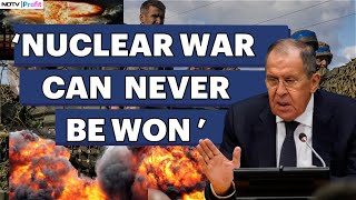 Russian Foreign Minister Rings Nuclear War Alert As Ukraine Fires US Made Missile  NDTV Profit [upl. by Ikceb]