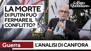 Canfora quotMorte di Putin fermerà la guerra Nel Peloponneso continuò dopo la scomparsa di Periclequot [upl. by Hamburger]