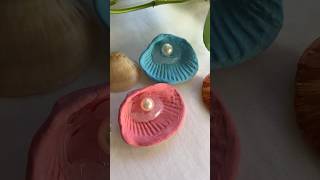 Clay art oyster making diy short art [upl. by Keslie]