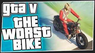 THE WORST BIKE  GTA 5 Online GTA V Funny Moments [upl. by Charie]