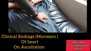 Additional heart sounds on Ascultation of Heart  Murmurs  CVS examination Part 4 [upl. by Jeremias]