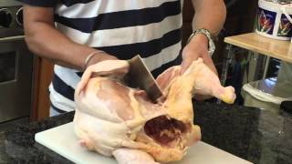 How to DEBONE a raw chicken [upl. by Enida]