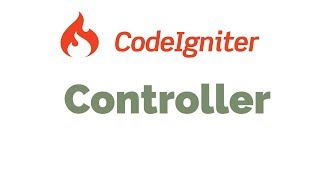 Codeigniter Tutorial 2 Controller [upl. by Glenden]