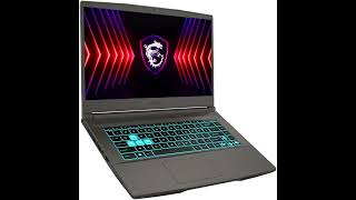 MSI Thin 15 B12UDX 2024 Gaming Laptop Review – i512450H RTX 3050 144Hz amp 24GB RAM [upl. by Latvina]