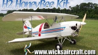 H 2 Honey Bee experimental amateurbuilt light sport aircraft Bert Howland designer [upl. by Arva132]