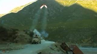 TOW MISSILE FLIES LOW OVERHEAD AT TALIBAN  NO SLACK [upl. by Blumenthal685]