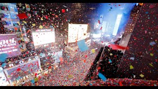 Missed the 2024 Times Square ball drop and New Years Eve celebration [upl. by Nerok]