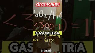 Gasometría en insuficiencia respiratoria 🫁💉 emergency uci [upl. by Bonnice]