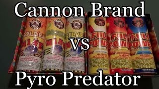 Mines  Pyro Predator VS Cannon [upl. by Gnes]