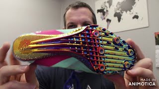 Adidas AdiZero Finesse Sprint Spike for 2023 with CRAZY Metallic SprintFrame Spike Plate [upl. by Avictor]