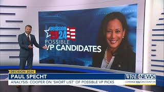 Analysis Roy Cooper on short list of possible VP picks [upl. by Christiano647]