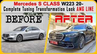 Mercedes S Class w223 retrofit to AMG Line by Tolias Edition [upl. by Acker]