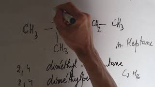 Chimie Organique  Nomenclature  2 Diméthyl  Pentane [upl. by Bocock]