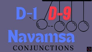 Planetary Conjunctions in D9 Navamsa Chart  Vedic Astrology [upl. by Arhsub]