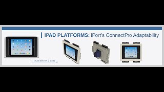 SeeLess New iPad Mount for IPORT CONNECT PRO solution [upl. by Ynittirb]