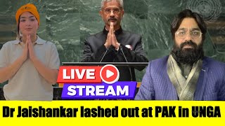 Dr Jaishankar lashed out on pak at UNGA [upl. by Aramo]