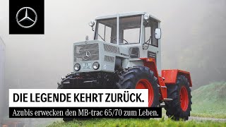 Die Legende kehrt zurück Azubis erwecken den MBtrac 6570 zum Leben [upl. by Catherine]