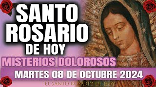 EL SANTO ROSARIO DE HOY MARTES 08 DE OCTUBRE 2024 MISTERIOS DOLOROSOS  EL SANTO ROSARIO DE HOY [upl. by Katusha287]