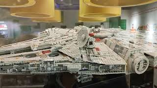 LEGO UCS Star Wars 75252 Star Destroyer vs 75192 Millenium Falcon Media Markt Hamburg [upl. by Eisus]