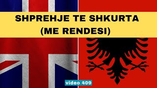 Anglisht  Shprehje te shkurta I Anglisht shqip perkthim I video 409 [upl. by Carlock]