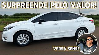 VERSA SENSE 2024  Melhor Custo Benefício Para o Trabalho [upl. by Neirual]