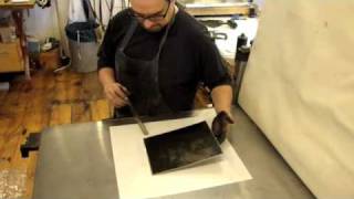 Paul Taylor Copper Plate Photogravure Printing [upl. by Tucker259]