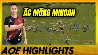 Cung A Minoan và SỰ BẤT BẠI của Chim Sẻ Đi Nắng  AoE Highlights aoe [upl. by Lulu]