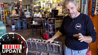 Grimy Chevy Stovebolt 6 engine project heads to the machine shop  Redline Update 26 [upl. by Yug173]