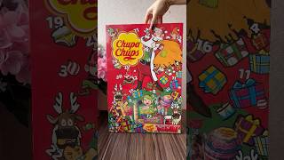 Chupa Chups Advent Calendar❤️ chocolate adventcalendar chupachups chocolat food chocolatte [upl. by Neehar]