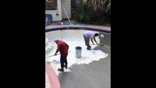 Pool plaster preparation bond Kote 3 [upl. by Fernandes490]