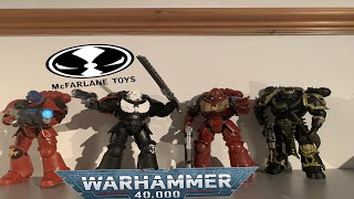 Mcfarlane Toys Warhammer 40k Figures [upl. by Namurt]