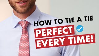 How to Tie a Tie  The Half Windsor Knot Easy Method [upl. by Khoury388]