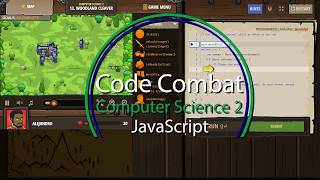 CodeCombat  Level 13 Woodland Cleaver JavaScript Computer Science 2 [upl. by Alit]