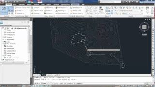 Civil 3D  Creating an Alignment [upl. by Fen]