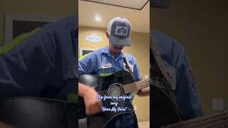 Clip from my original Whatcha think country countrymusic musicgenre acousticguitar hellyeah [upl. by Anerok]