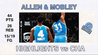 Cavs vs Hornets  Evan Mobley amp Jarrett Allen Highlights  11172024 [upl. by Yeldah]