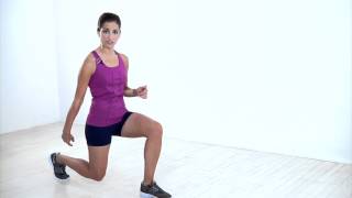 Reverse Lunge With Front Kick  15Minute Lean Legs Workout [upl. by Devy]