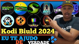 🎉🔥🤪Kodi Melhor Biuld atualizado 2024  Novo projeto kodi com a mais nova Biuld com Varios addons [upl. by Lissie197]