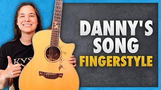 How to STRUM amp FINGERPICK Dannys Song in 10 Minutes [upl. by Idyak]