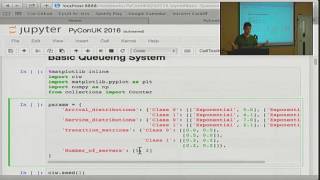 Pycon UK 2016 Queueing and Python pip install ciw [upl. by Mylor]