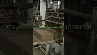 QT815 block machine test 400x100x200mm solid blocks [upl. by Gildus]