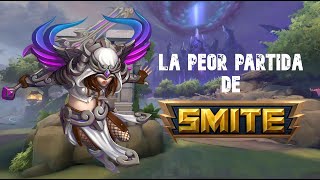 La peor partida de SMITE del universo [upl. by Ennaillij]