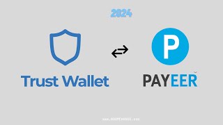 How to withdrawal Trust wallet crypto to Payeer in 2024 [upl. by Yssirc]