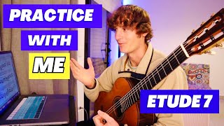 Raw Practice Etude 7 by Villa Lobos [upl. by Nolrak]