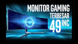 82 Monitor Gaming 49inc DEWA  Samsung CHG90 Ultra wide Curve [upl. by Gnot]