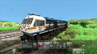 WDP4D INDIAN LOCOMOTIVE STARTUP INDIAN TRAIN SIMULATOR [upl. by Mraz257]